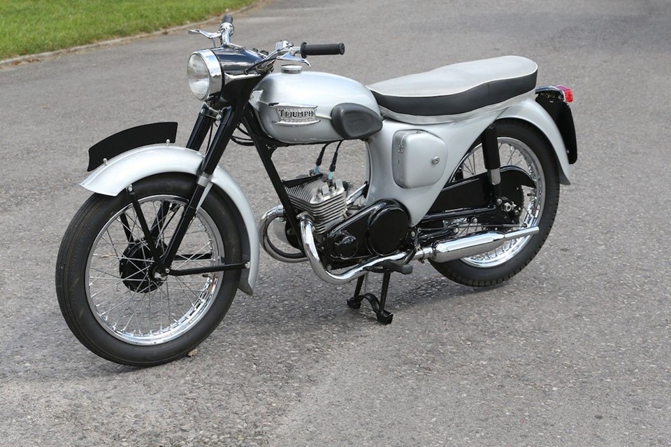 Triumph two-stroke twin prototype 1957